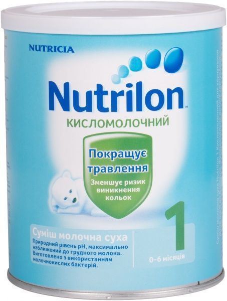 Суха кисломолочна суміш Nutrilon 1 400 г 3041094787436