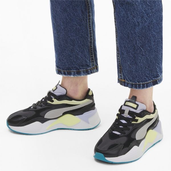 Кроссовки Puma RS-X Layers Wn's 37466703 р.UK 3,5 черно-желтый
