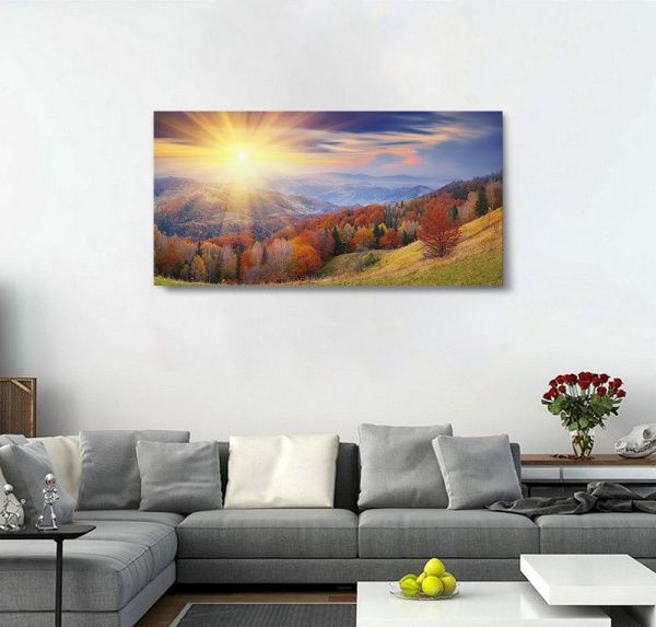 Репродукція Пейзаж 96x48 см 