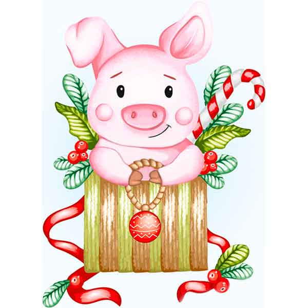 Салфетки Luxy Коробка с сюрпризом 33x33 см 20 шт