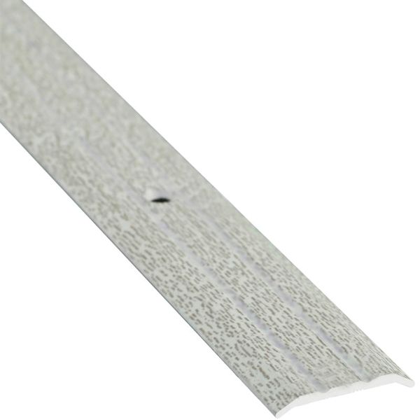 Профиль алюминиевый анодированный рифленый 25 мм 0.9 м дуб полярный