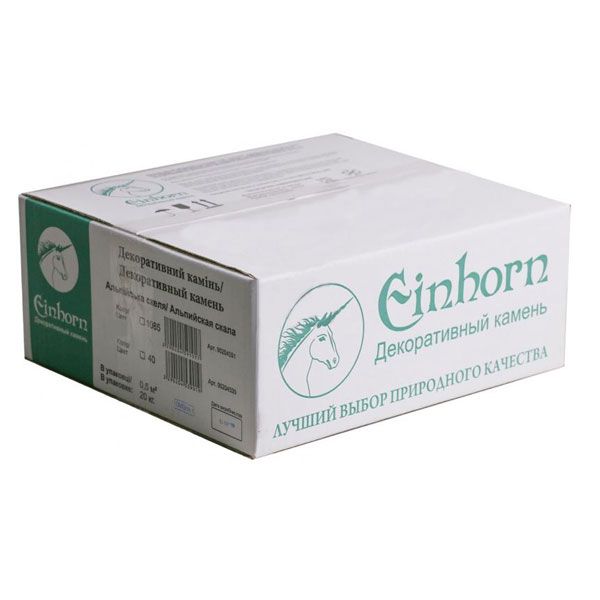 Плитка бетонна пряма Einhorn АЛЬПІЙСЬКА СКЕЛЯ 40 0,5 кв.м