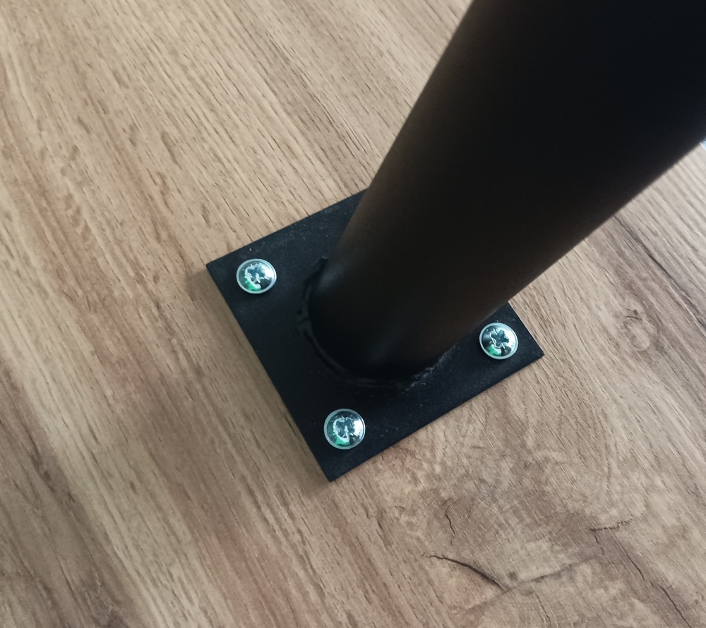 Стіл обідній Normal-В 1200x800x750мм дуб тахо/чорний