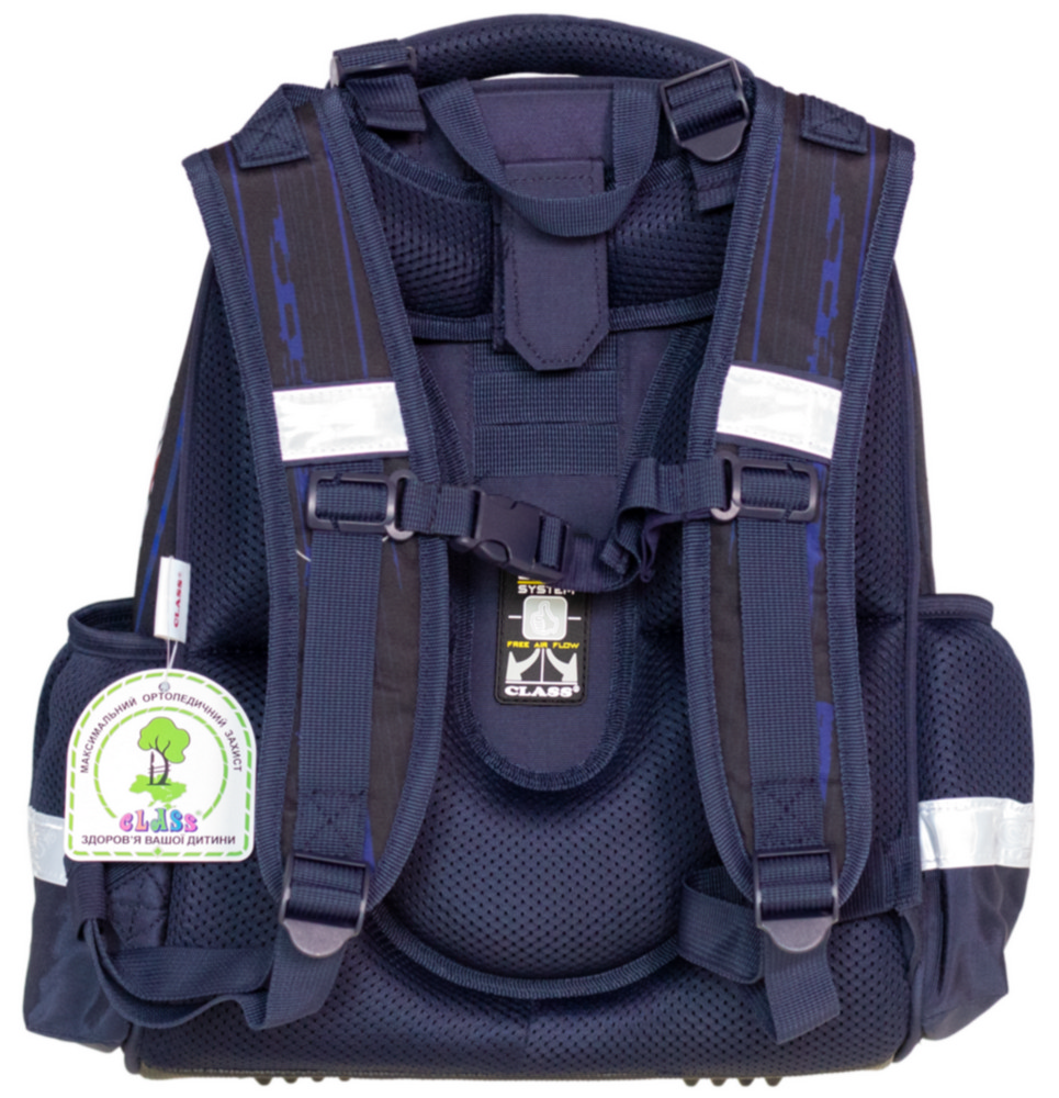 Ранець шкільний CLASS Racing 38х29х16 см 2515C 13010121