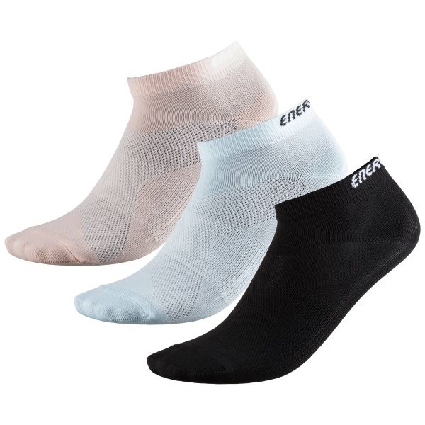 Носки Energetics Ella 264306-212 черный синий коралловый р.36-38