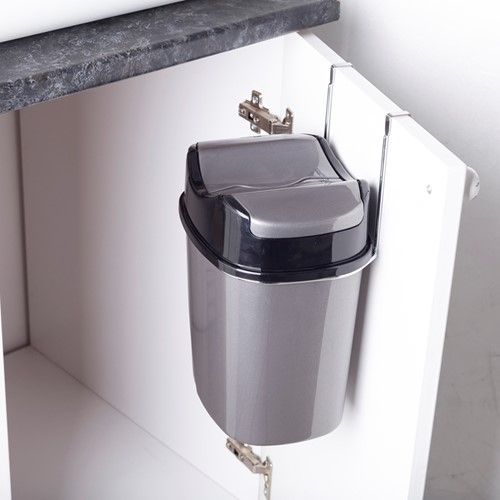 Смітник навісний без кріплення SF007 хром