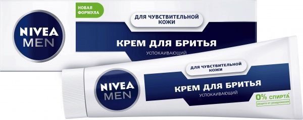 Крем для гоління Nivea MEN для чутливої шкіри 100 мл
