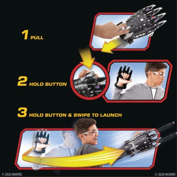 Бластер Hasbro Nerf Marvel Avengers Черной пантеры E7372