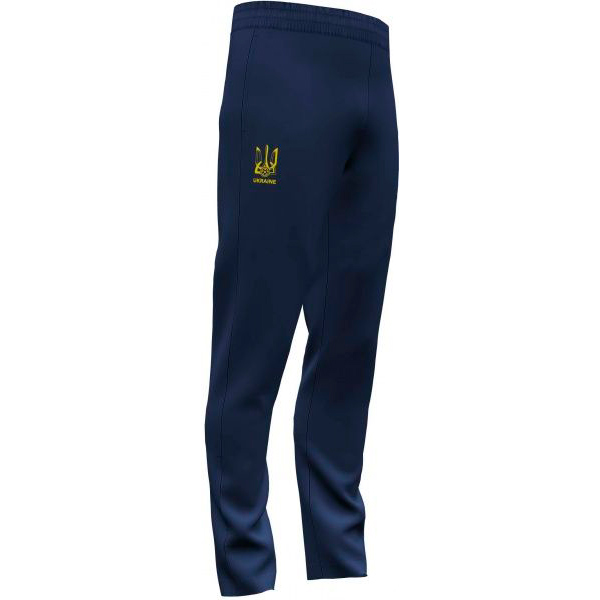 Штани форми збірної України 2021 Joma FED. FUTBOL UCRANIA LONG PANTS AT102379A331 р. M синій