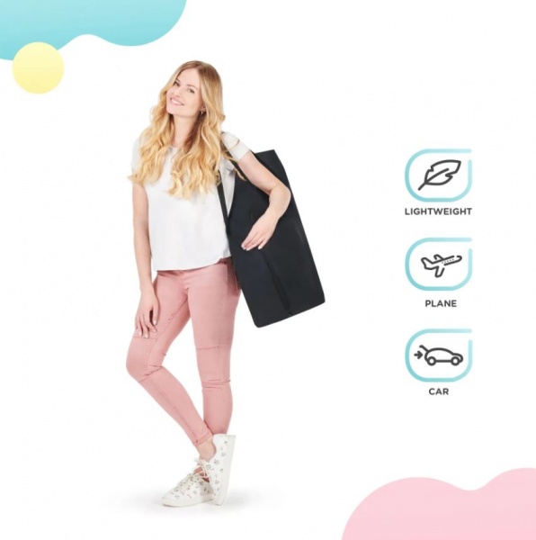 Манеж-ліжко Kinderkraft Leody Grey з пеленатором KCLEOD00GRY00AC