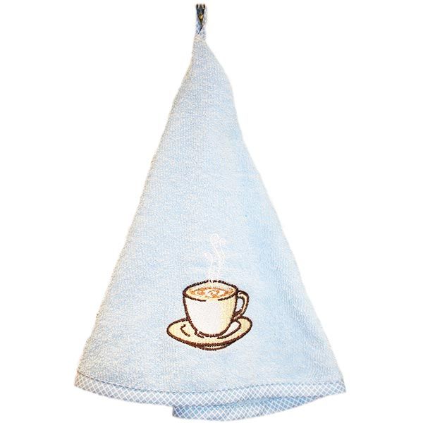 Салфетка Ярослав махровая с вышивкой в ассортименте 60 см