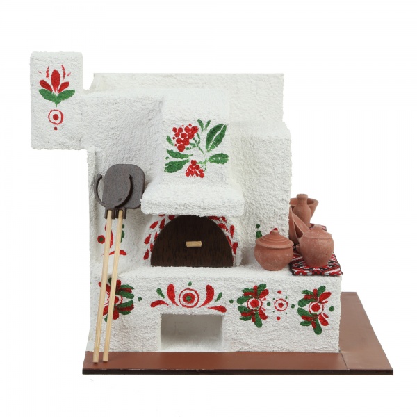 Конструктор із міні-цеглинок Reducio Українська піч 71177