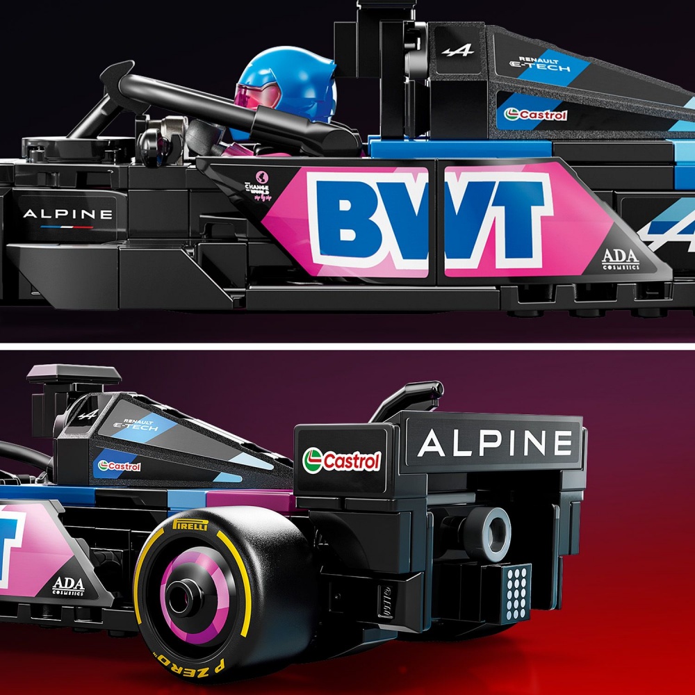 Конструктор LEGO Speed Champions Автомобиль для гонки BWT Alpine F1® Team A524 77248