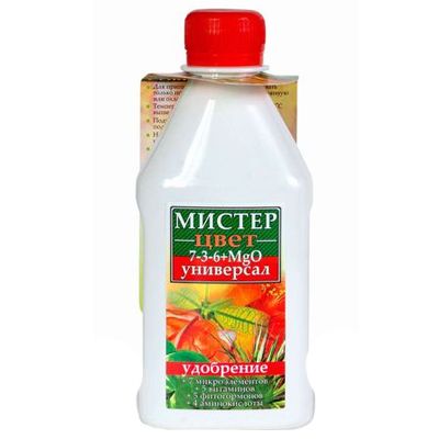 Удобрение Мистер Цвет универсал 0.3 л