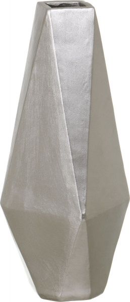 Ваза полирезиновая медная Футуризм 10,5х10,5х31 см