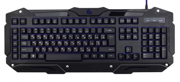 Клавіатура ігрова Gembird (KB-UMGL-01-UA) black 