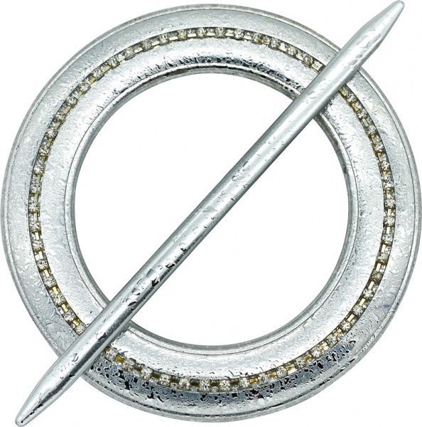 Декор Коло Еліт d150 мм мокре срібло С004-2а MISLT