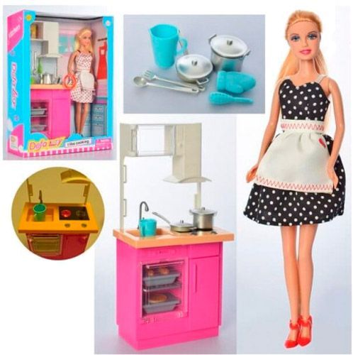 Лялька Defa 8439-BF кухня аксесуари В асортименті