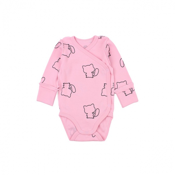 Боді для дівчинки Фламінго р.62 рожевий 146-015 