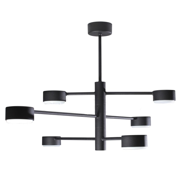 Люстра потолочная Светкомплект G Time 6xGX53 черный 