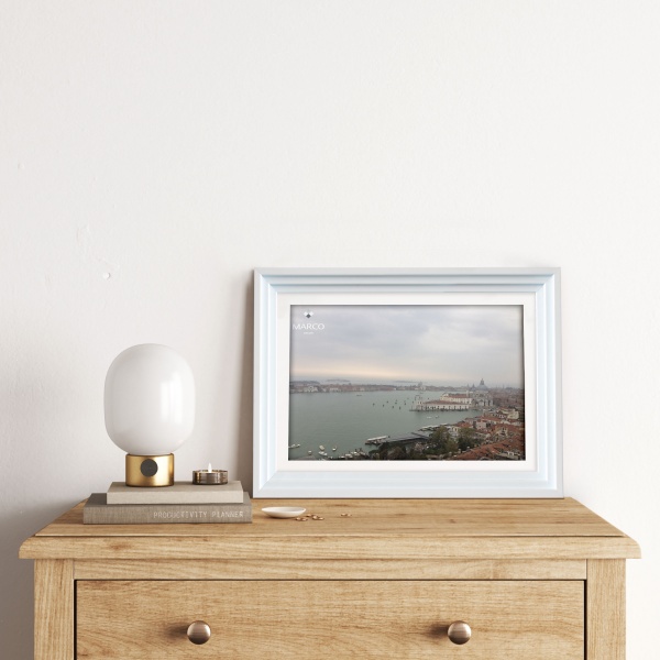 Рамка для фотографии со стеклом MARCO decor 2129 1 фото 30х40 см мятный 