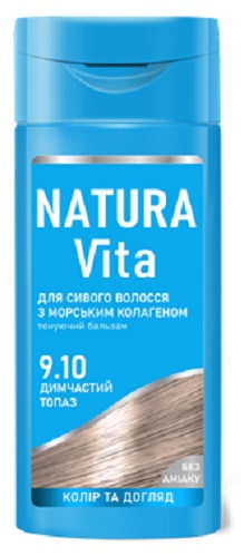 Бальзам відтінковий Natura Vita Димчастийтопаз 9.10 150 мл