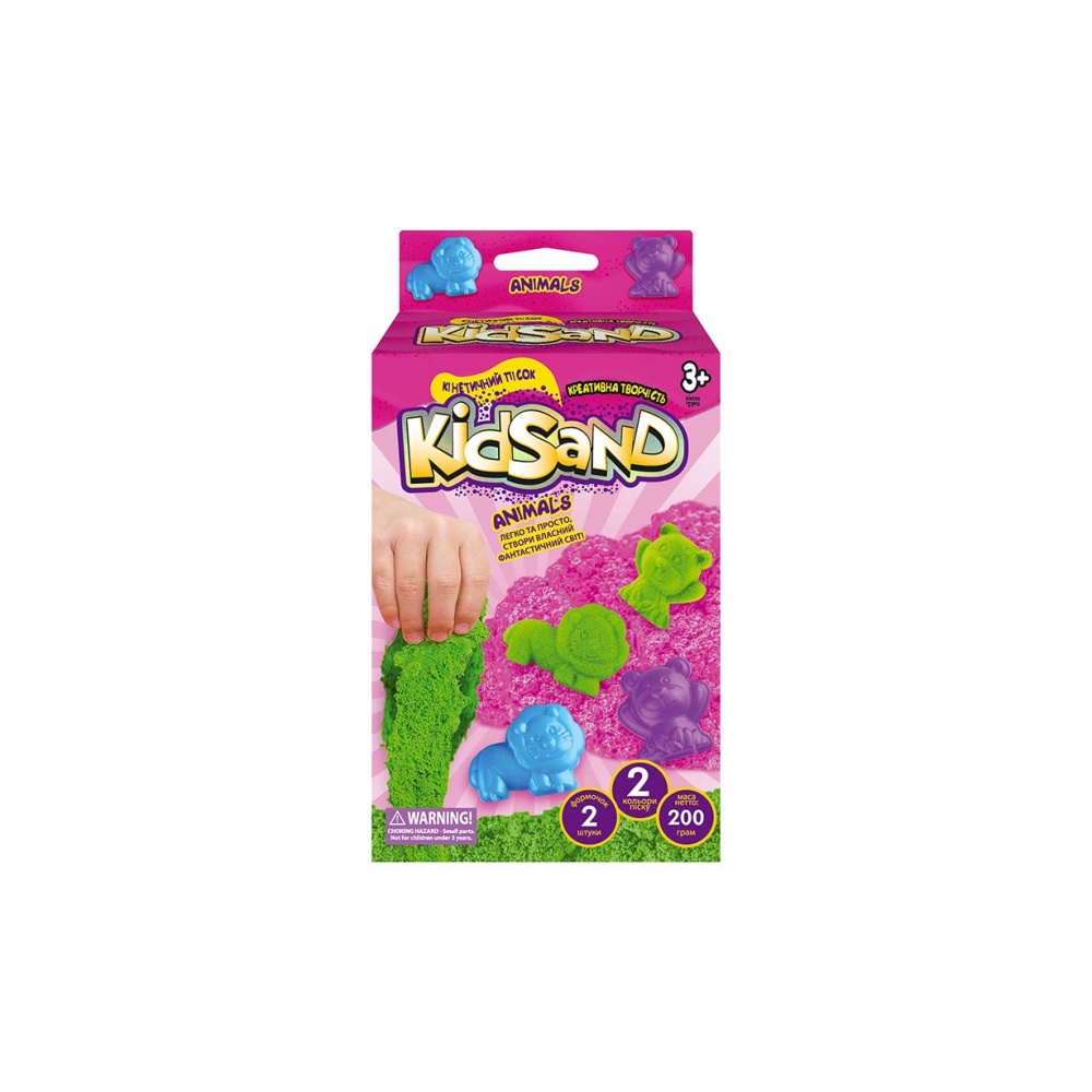 Кинетический песок Danko Toys Креативное творчество KidSand 200 г KS-05-01U
