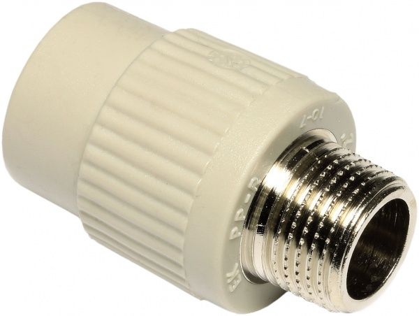 Муфта з різьбою зовнішня Wavin Ekoplastik ППР 25х3/4