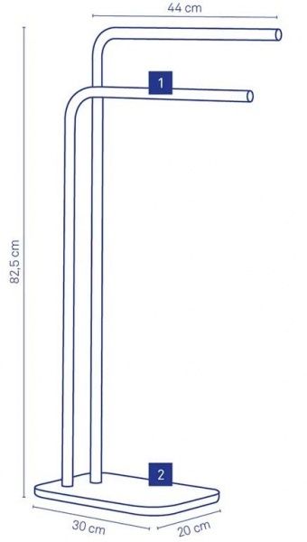 Тримач для рушників Kela Liron 20020 80,5 cм