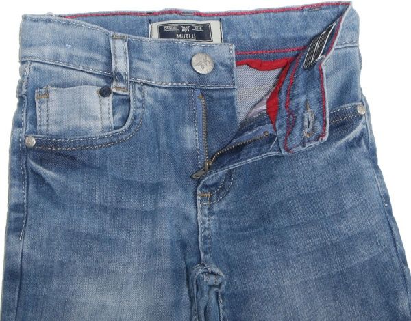 Джинси MUTLU на резинці р.122 блакитний 