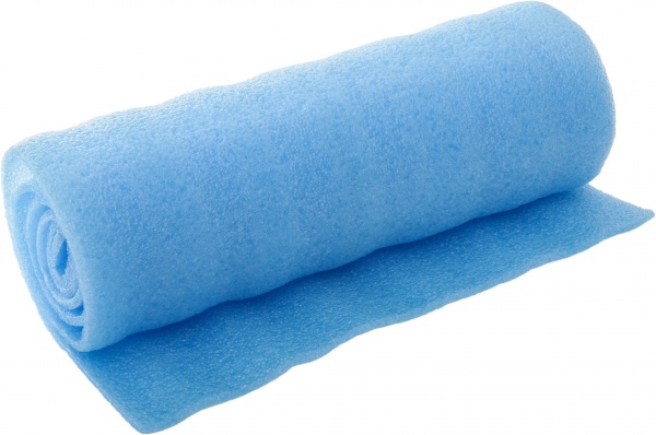 Килимок для фітнесу Роллі 1800х500х08 мм блакитний