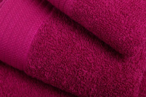 Рушник махровий ОЕ 70x140 см бордовий UP! (Underprice) 