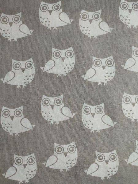 Комплект постельного белья Совы 2,0 белый с синим UP! (Underprice) 