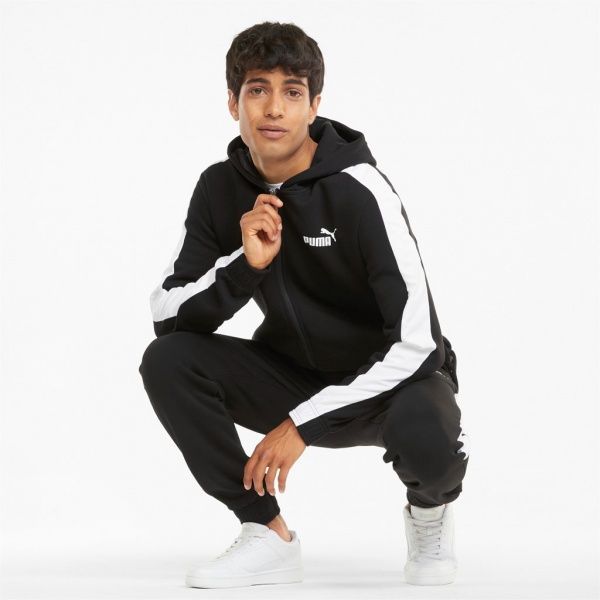 Спортивний костюм Puma Hooded Sweat Suit 84584701 р. XL чорний
