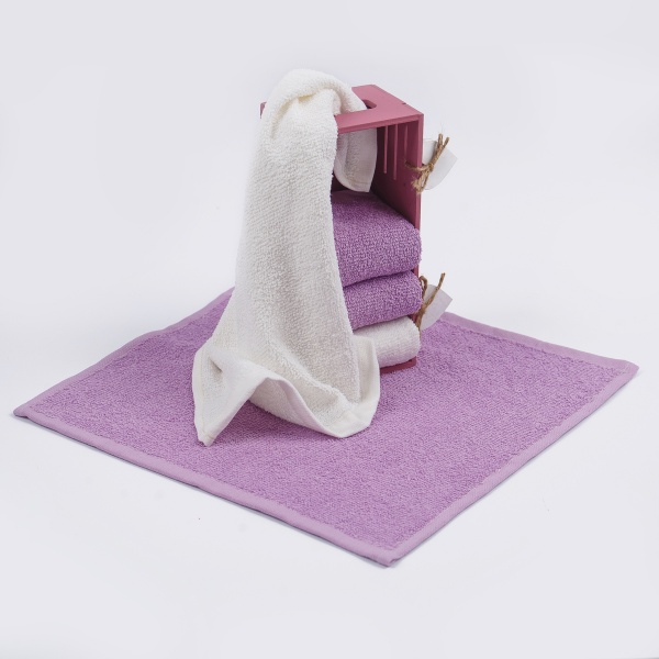 Набір рушників кухонних Home (5 шт./уп.) 30x30 см рожевий Білтекс 