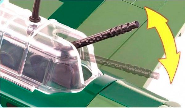 Конструктор Cobi Вторая Мировая Война. Самолет Юнкерс Ю-87 COBI-5521