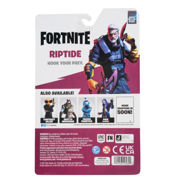 Фігурка колекційна Fortnite Solo Mode Core Figure Riptide S9 10 см FNT0805 