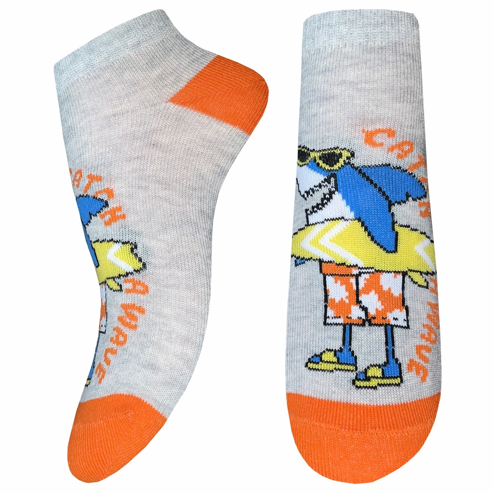 Шкарпетки для дівчаток Легка хода 9335 р. 18–20 срібний