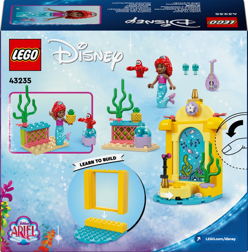 Конструктор LEGO Disney Princess Музыкальная сцена для Ариэля 43235