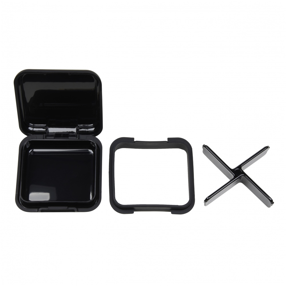 Кейс для капсул Fitseven чорний із лео TP005BL