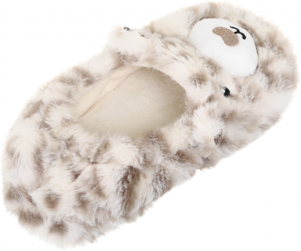 Тапочки для девочек HW с аркой Лама р.28-29 пятнистые NULL