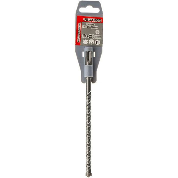 Бур Vectron Quadro  SDS-plus 10x210 мм 30-3-522