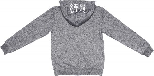 Свитшот LINCOLN&SHARKS р.140 серый с белым 