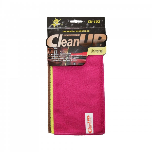 Мікрофібра 30x40см CU-102 CleanUP 3 шт.