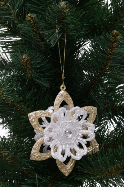 Подвеска пластиковая Global Treasure Цветок звездный 12 см в ассортименте P2110002-MZGCHD/2