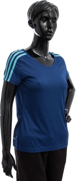 Футболка Adidas Essentials 3S AY4794 2XS синій