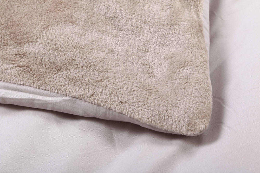 Пододеяльник Light Beige двухсторонний 160x210 см светло-бежевый La Nuit