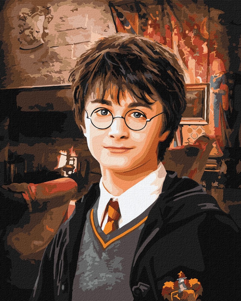 Картина по номерам Harry Potter: Гостиная Гриффиндора ©Warner Bros 40х50 см Ideyka