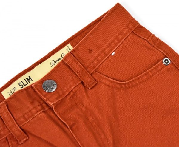 Джинсы Denim Co 1940 р.98-104 терракотовый 16793 