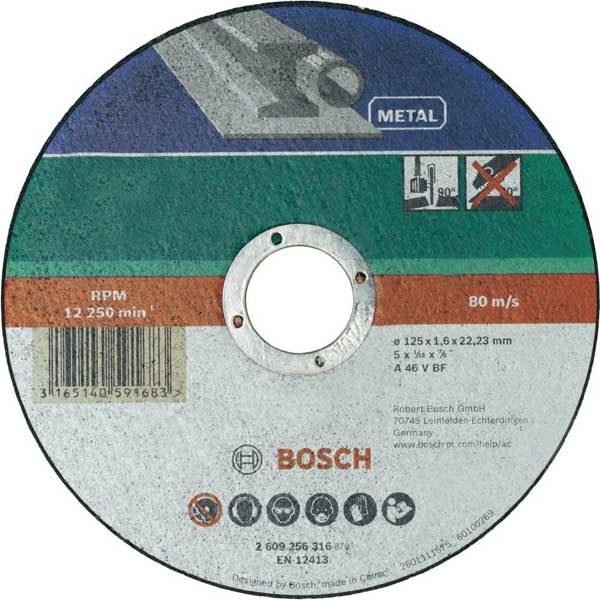 Круг отрезной Bosch DIY 230x3x22.23 мм металл